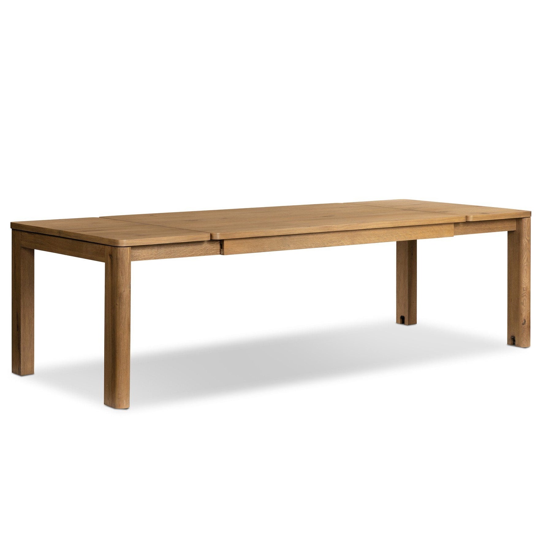 Four Hands Noeline Worn Oak Extension Dining Table in Worn Oak