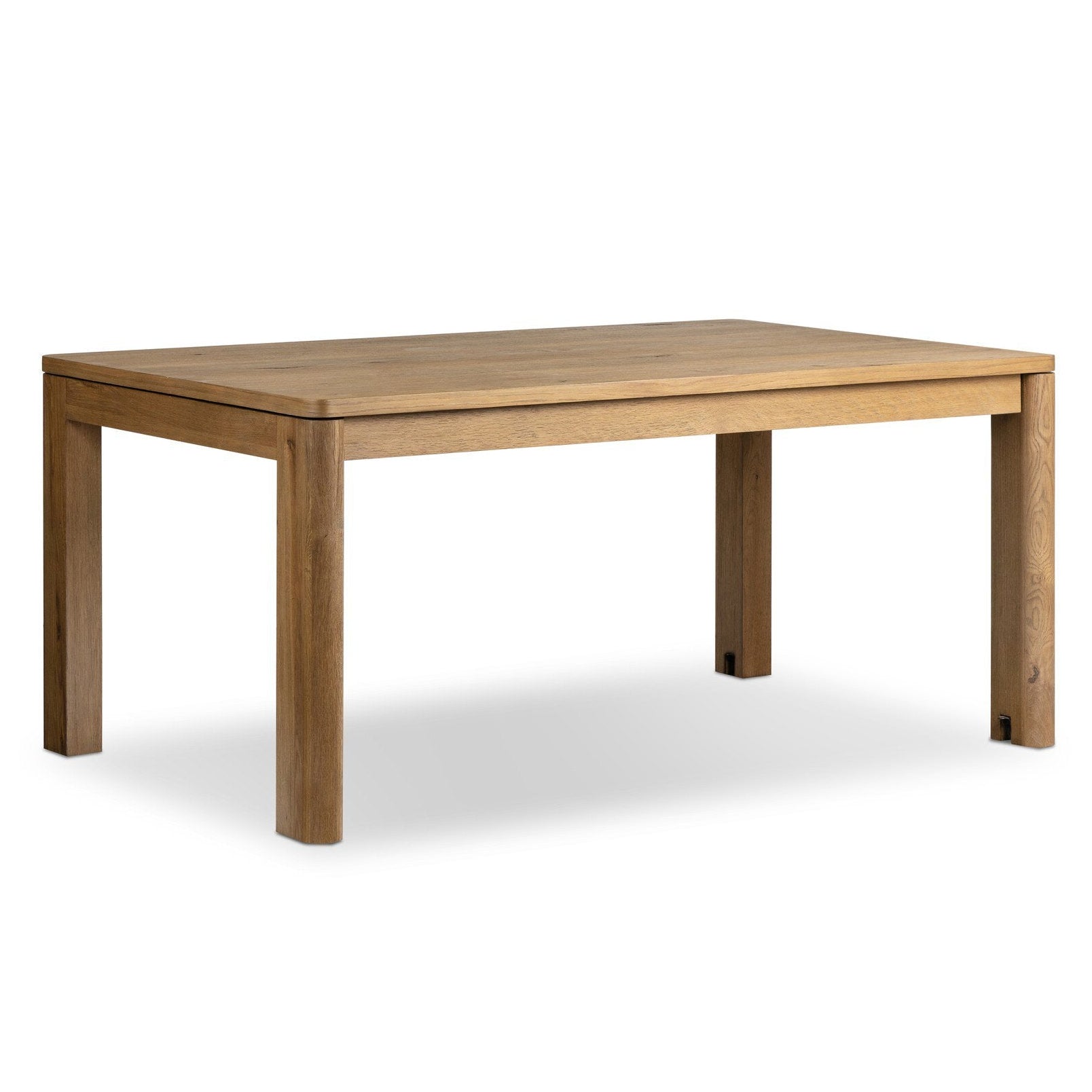 Four Hands Noeline Worn Oak Extension Dining Table showing Solid Oak