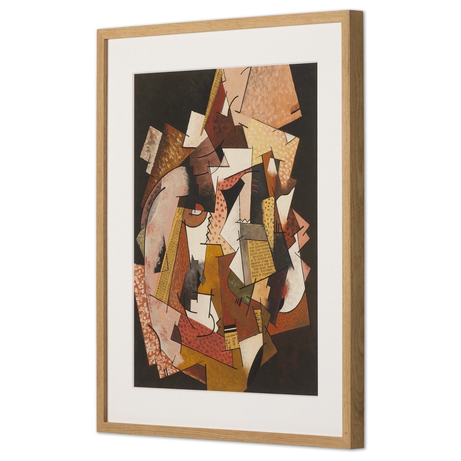 Four Hands x Georges Valmier Composition Au Papier Journal Framed Art lifestyle setting