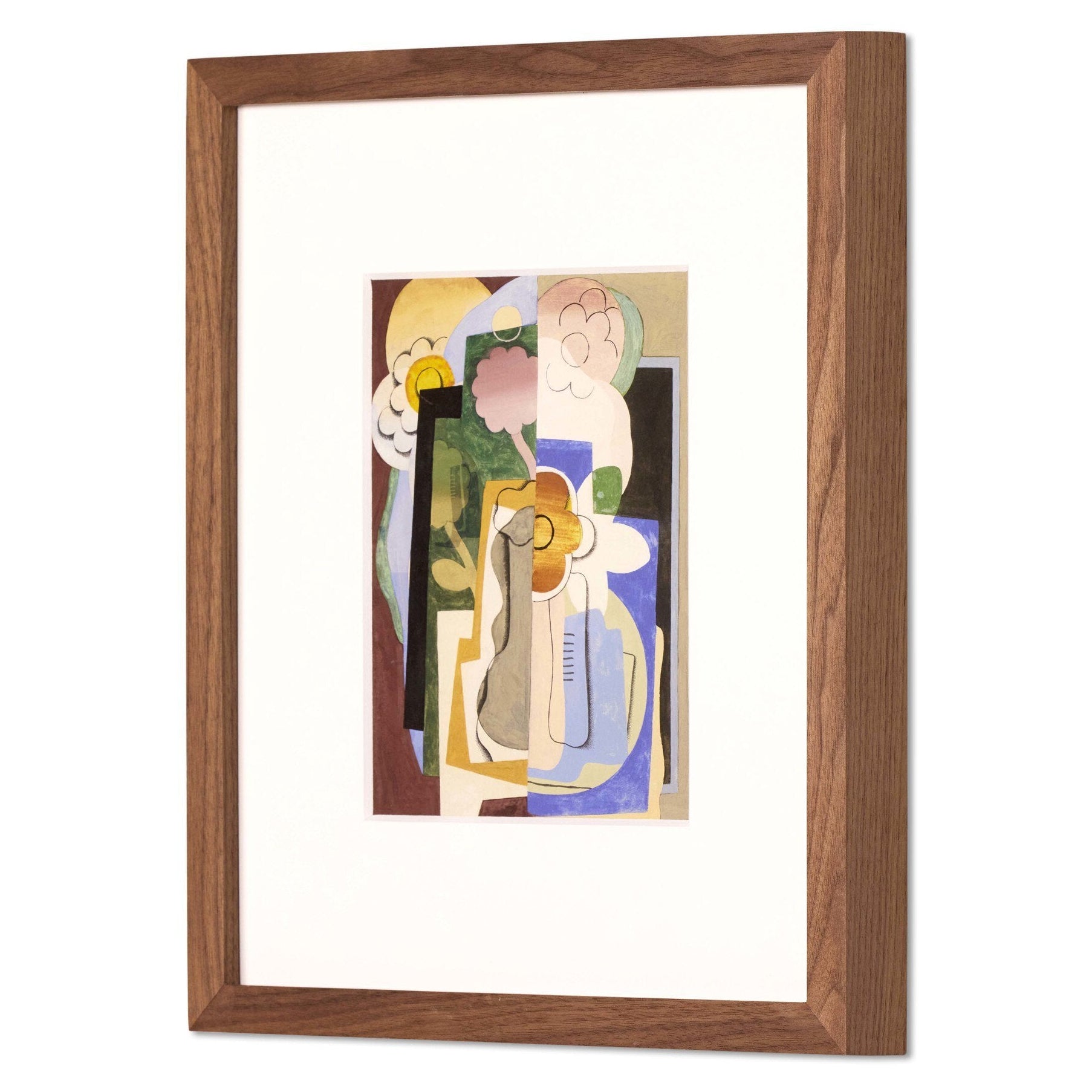 Four Hands x Georges Valmier Vase De Fleurs Pure Framed Art lifestyle setting