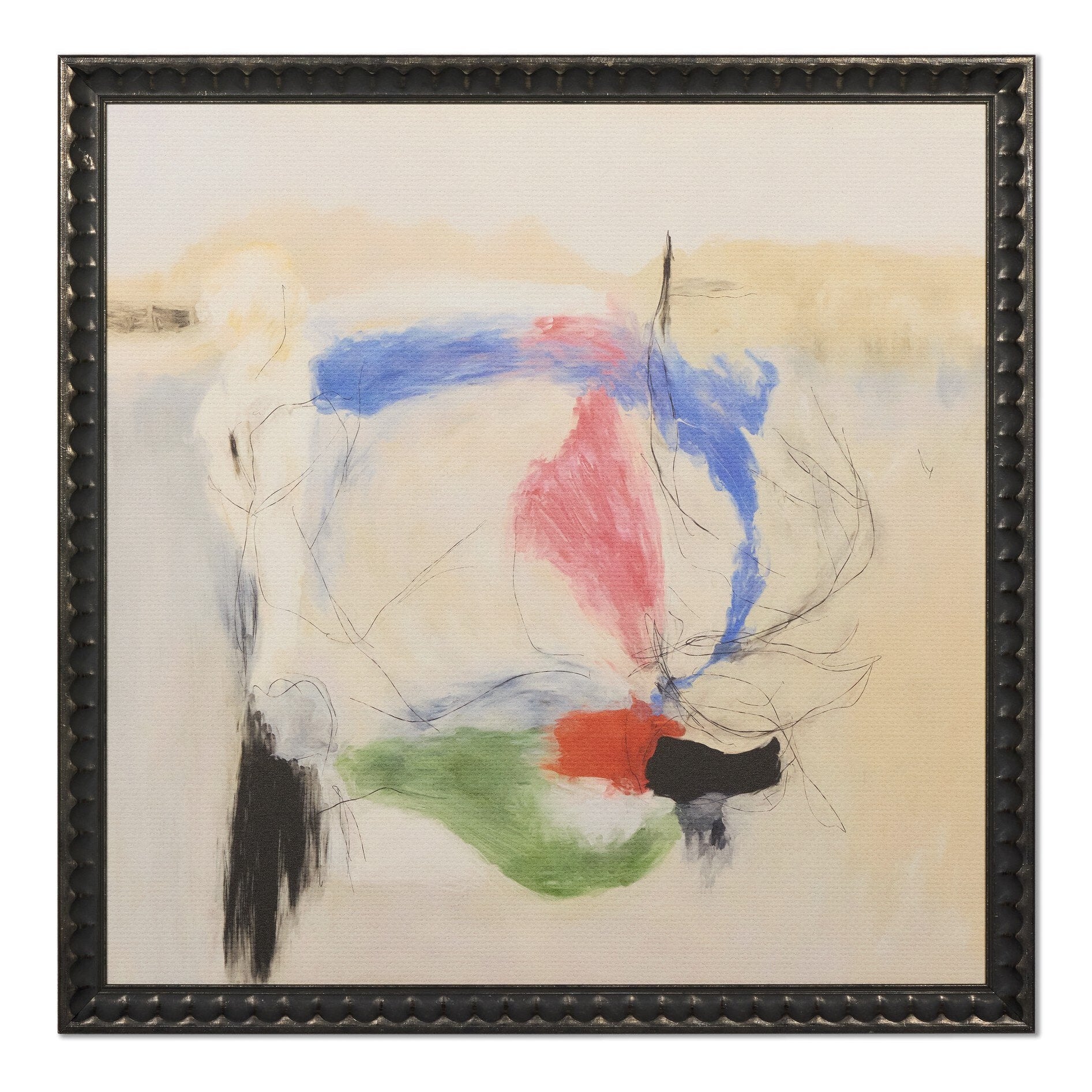 Four Hands x Roseanne Kenny Landscape In Motion 01 Framed Art — styled view