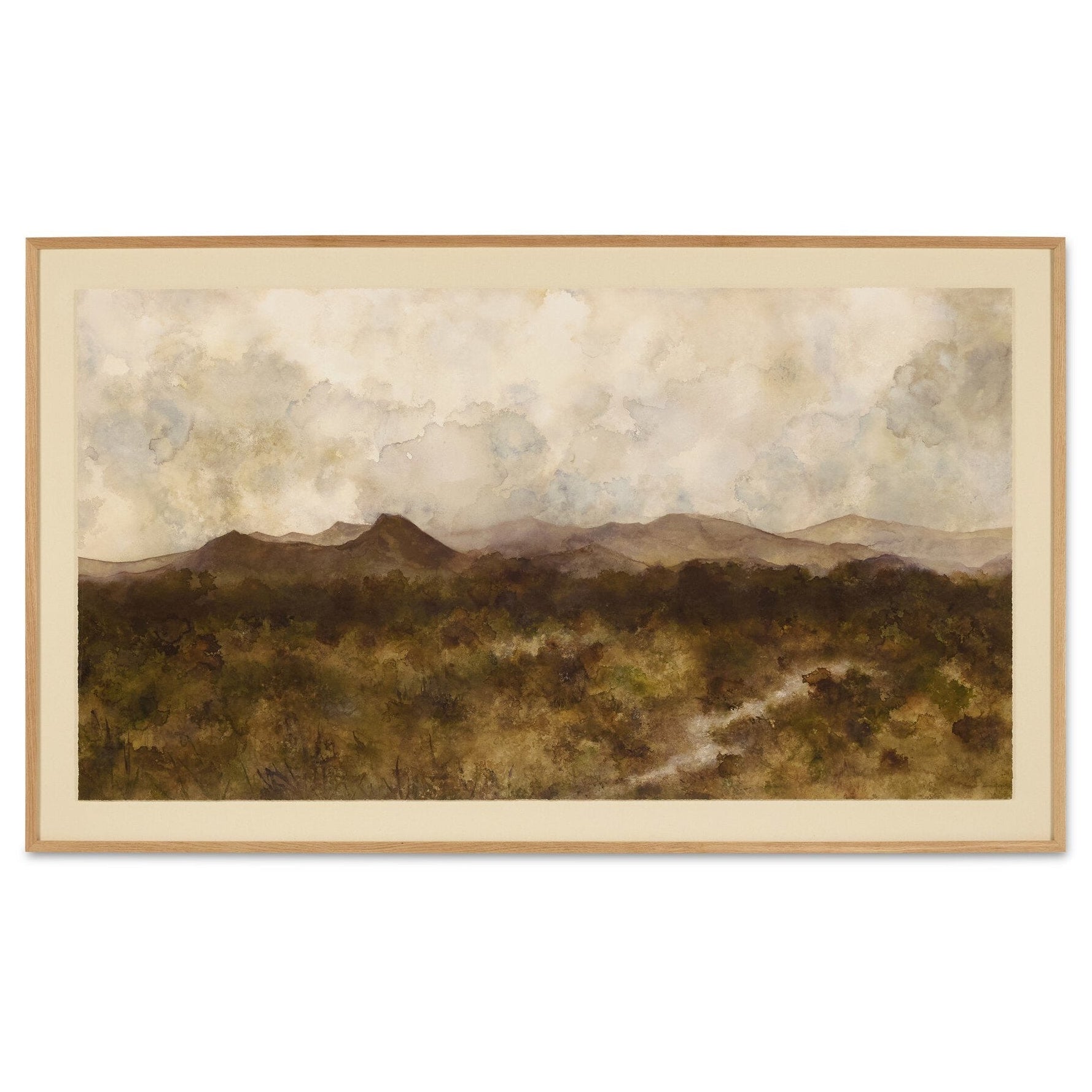 Four Hands x Matera Flumen Framed Art — styled view