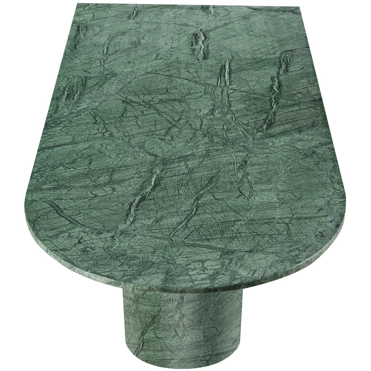 Salerno Green Genuine Marble Coffee Table