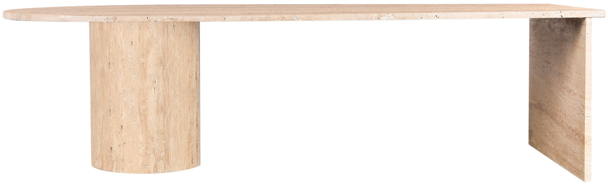 Salerno Natural Travertine Coffee Table