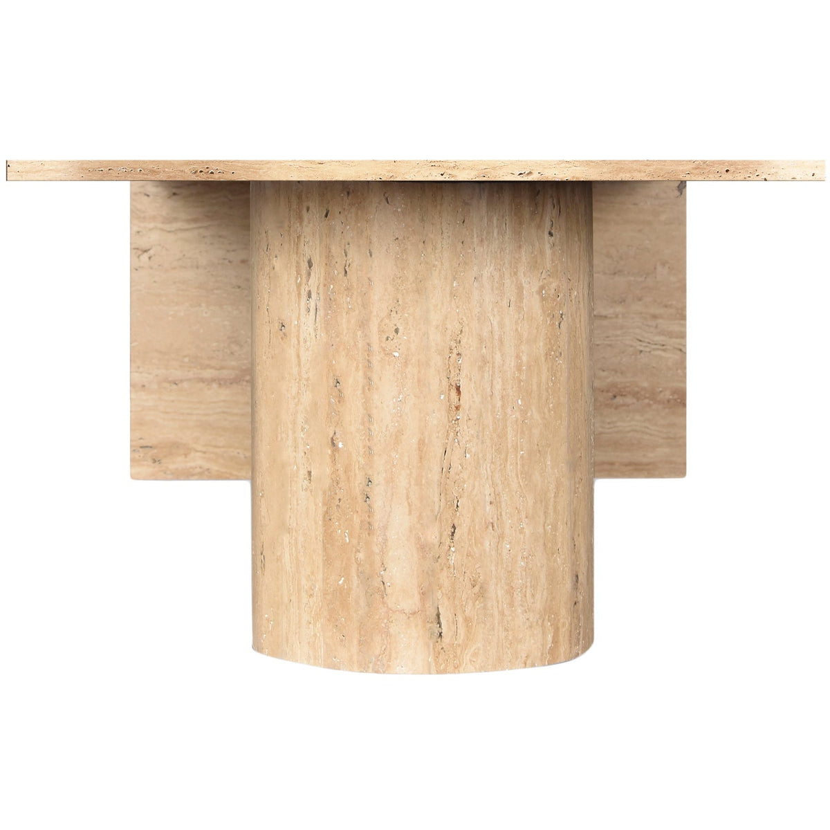 Salerno Natural Travertine Coffee Table