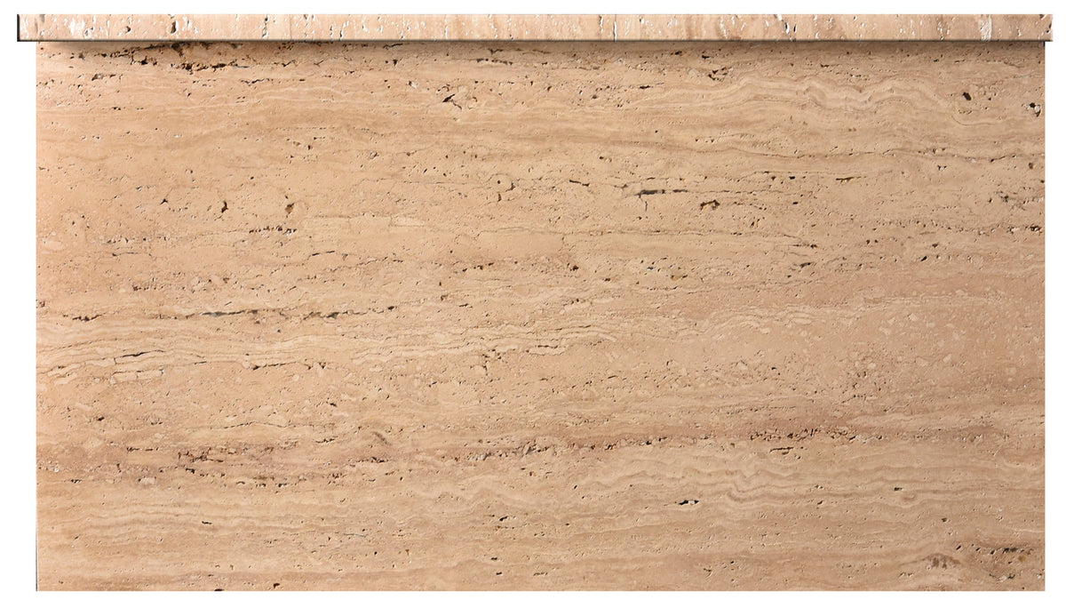 Salerno Natural Travertine Coffee Table
