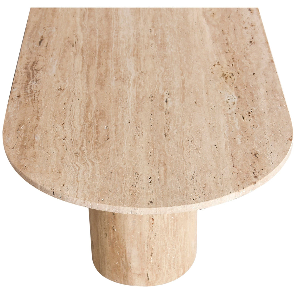 Salerno Natural Travertine Coffee Table