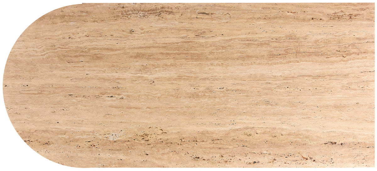 Salerno Natural Travertine Coffee Table