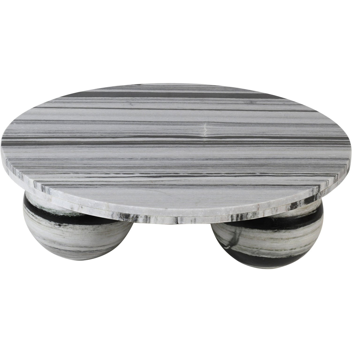 Spherical Panda Genuine Marble Coffee Table (4 Boxes)