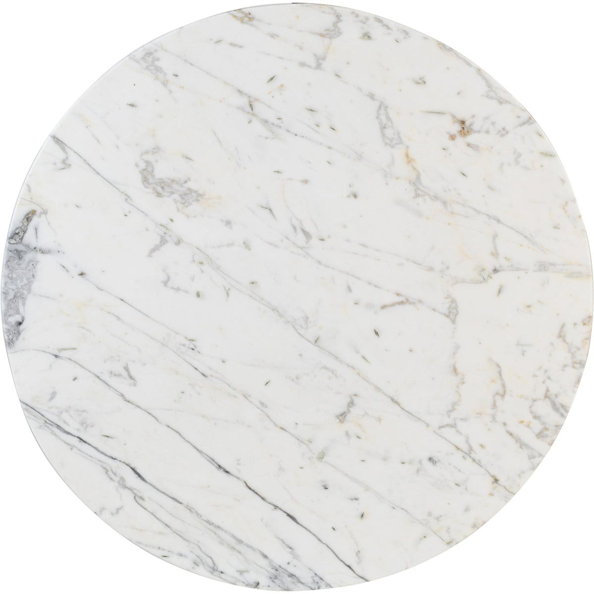 Spherical White Genuine Marble Coffee Table (4 Boxes)