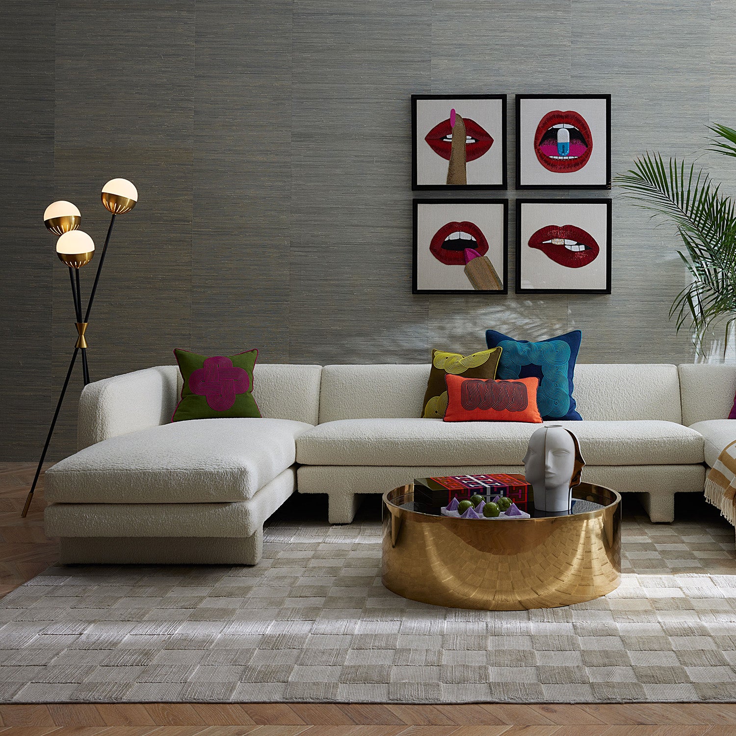 Jonathan Adler Caracas Tripod Floor Lamp