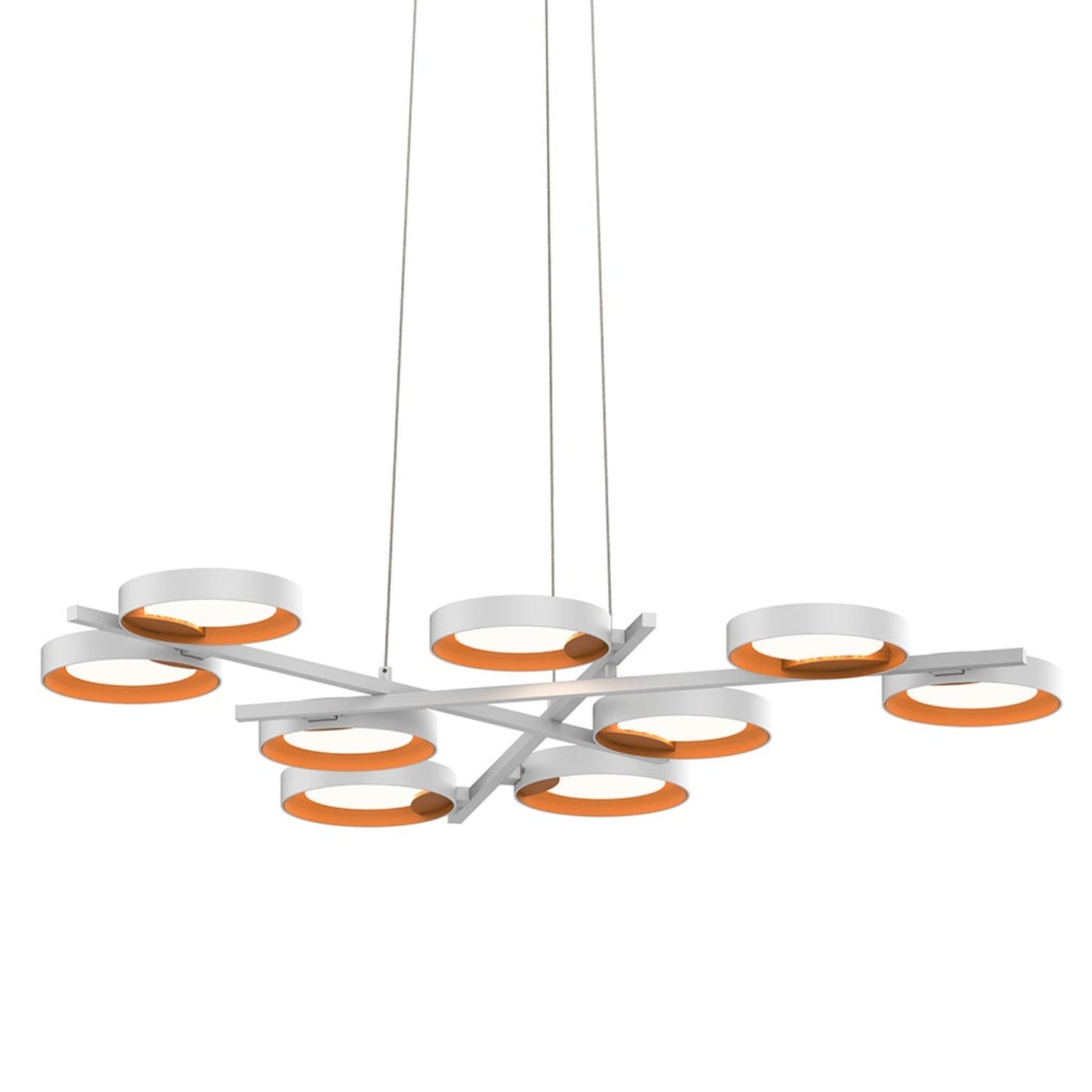Sonneman Light Guide Ring Satin White 2656.03A Pendant