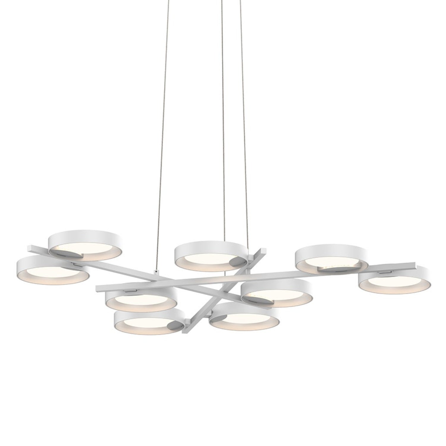 Sonneman Light Guide Ring Satin White 2656.03W Pendant