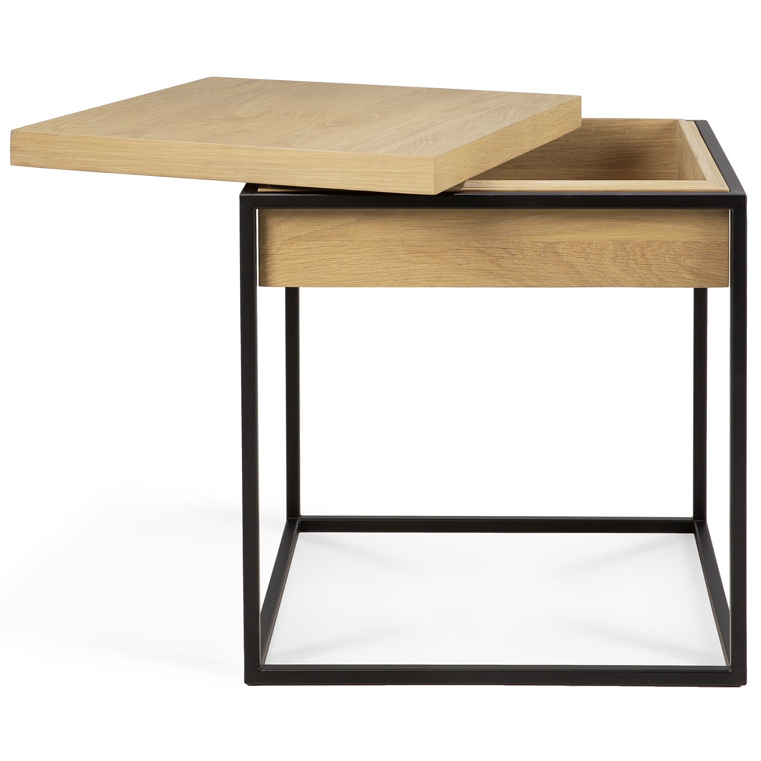 Ethnicraft Monolit Side Table Paynes Gray