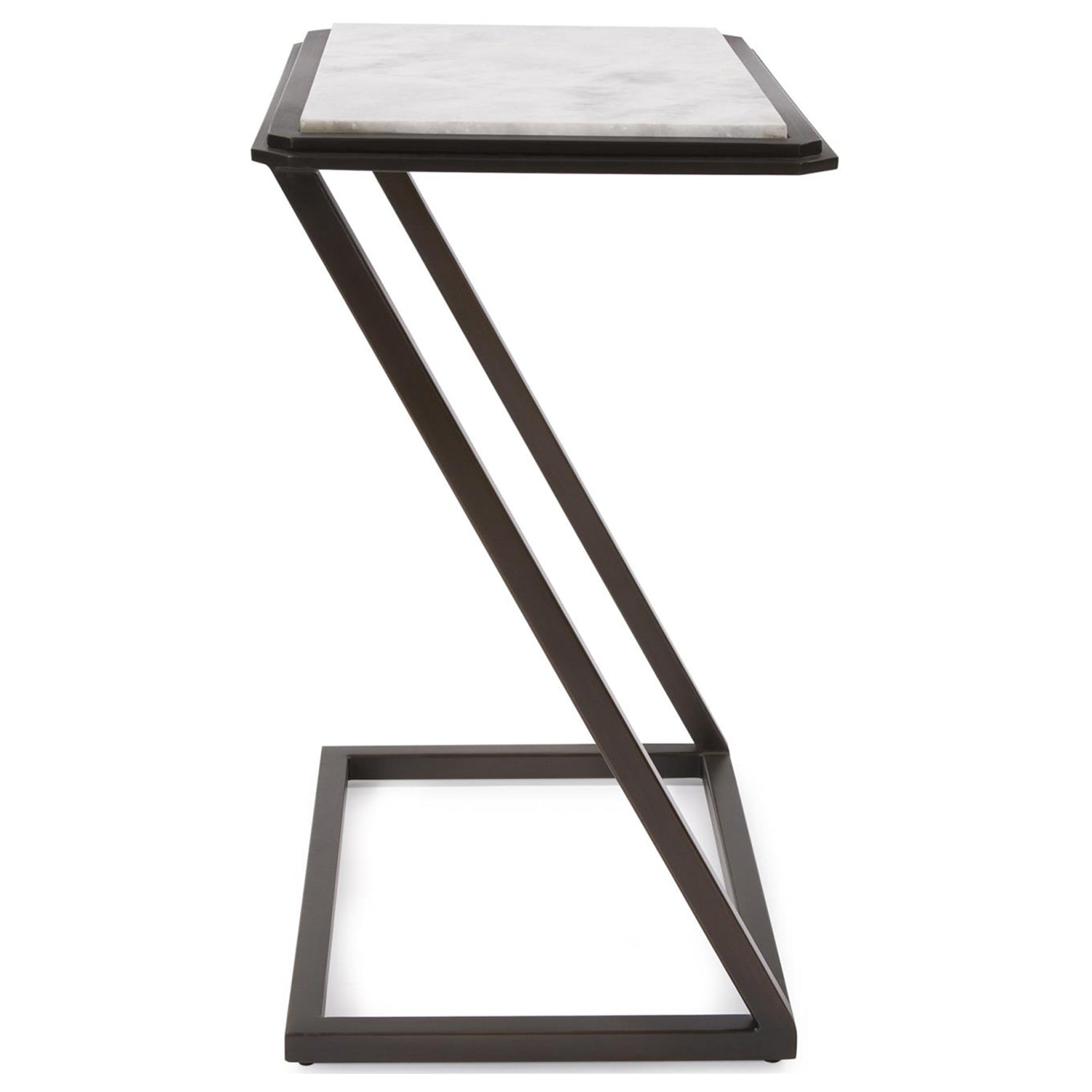 Marble Top Z Accent Table