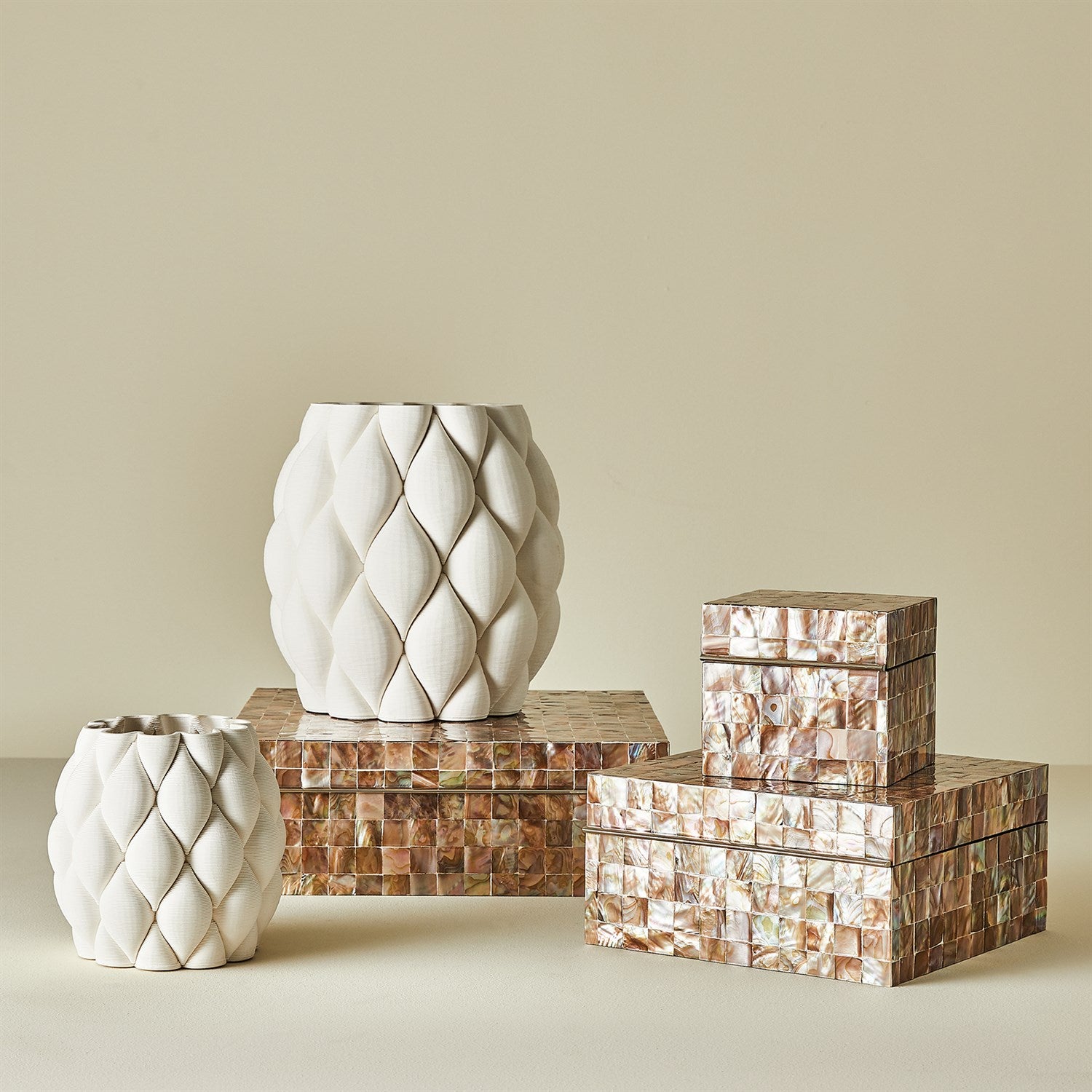 Global Views Mother Of Pearl Sunset Box