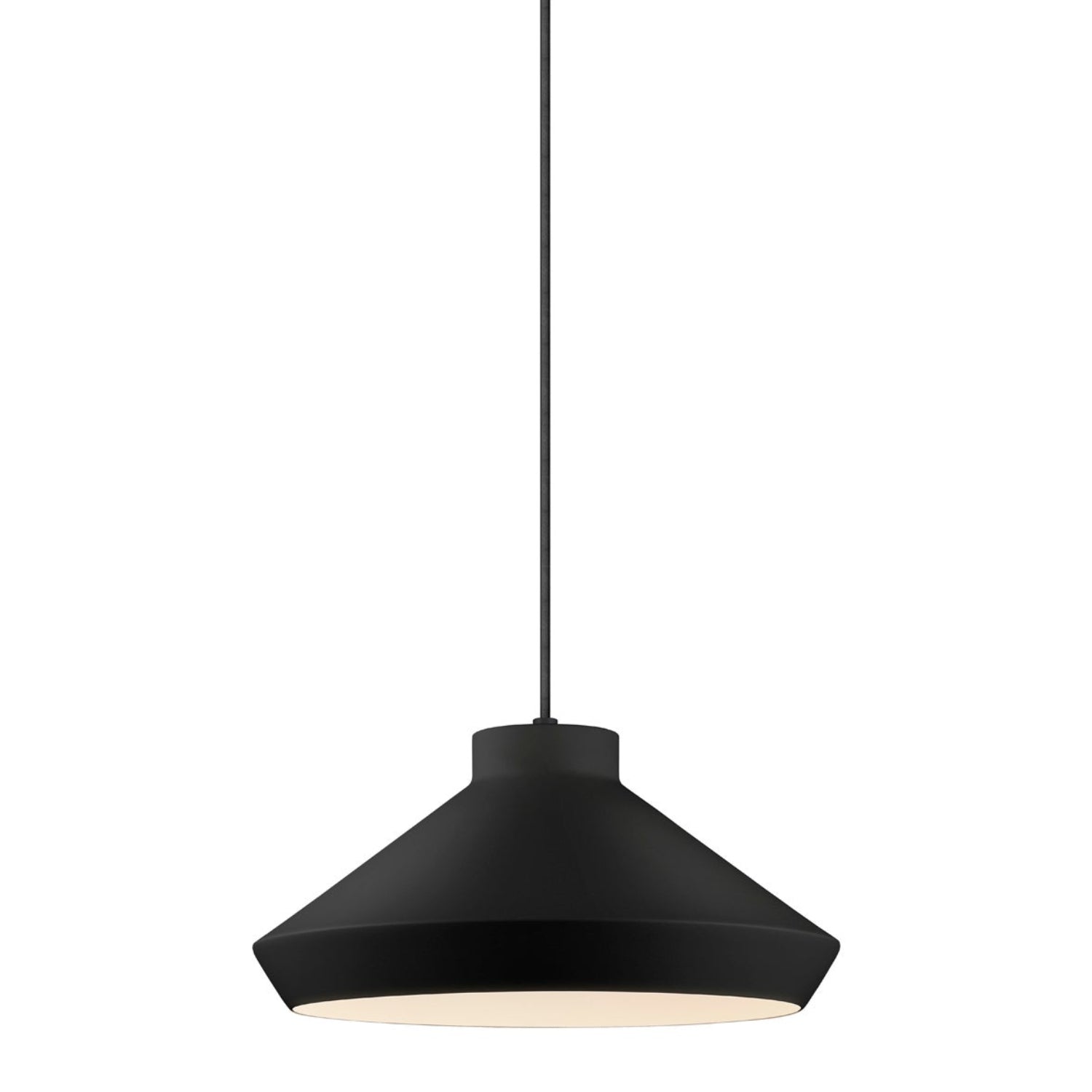 Sonneman Koma Satin Black 2752.25-G Pendant