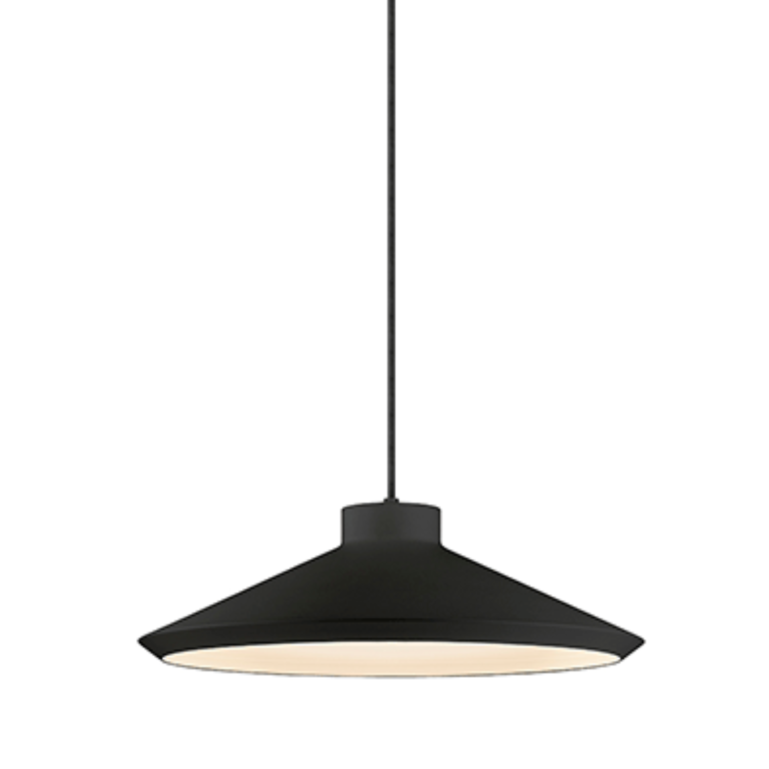Sonneman Koma Satin Black 2754.25-G Pendant