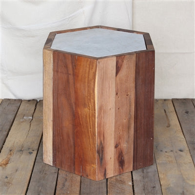 Hexagon Side Table