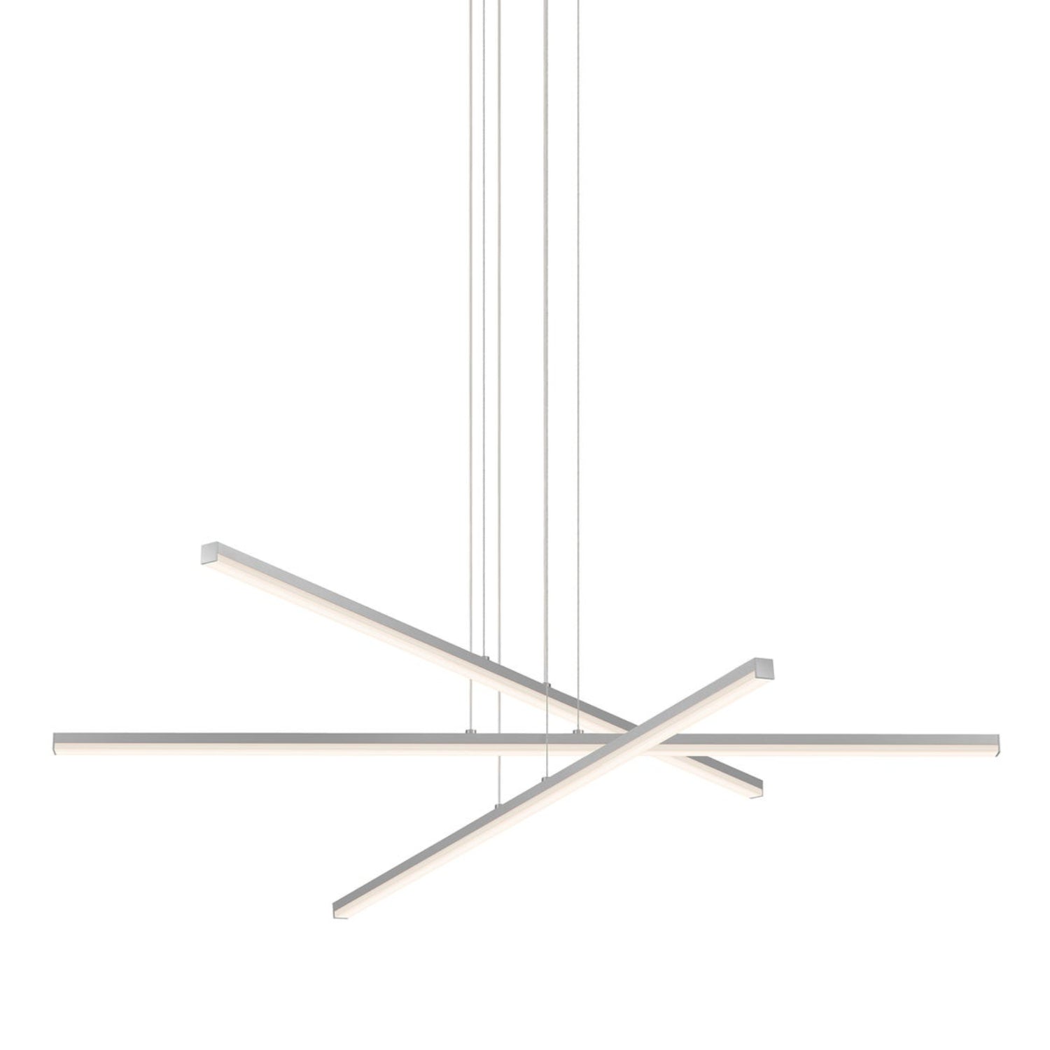 Sonneman Stix Bright Satin Aluminum 2763.16 Pendant