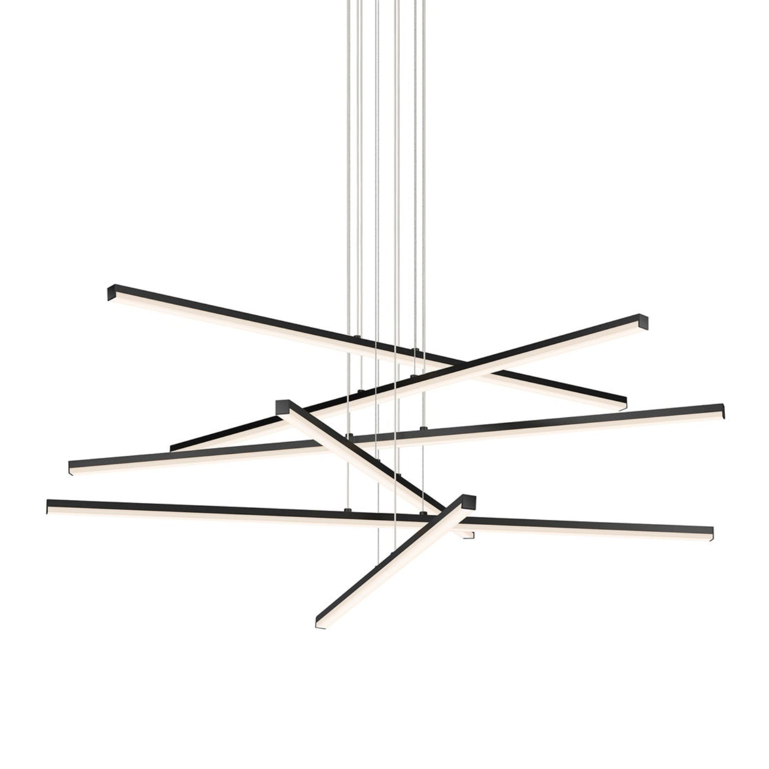 Sonneman Stix Satin Black 2766.25 Pendant