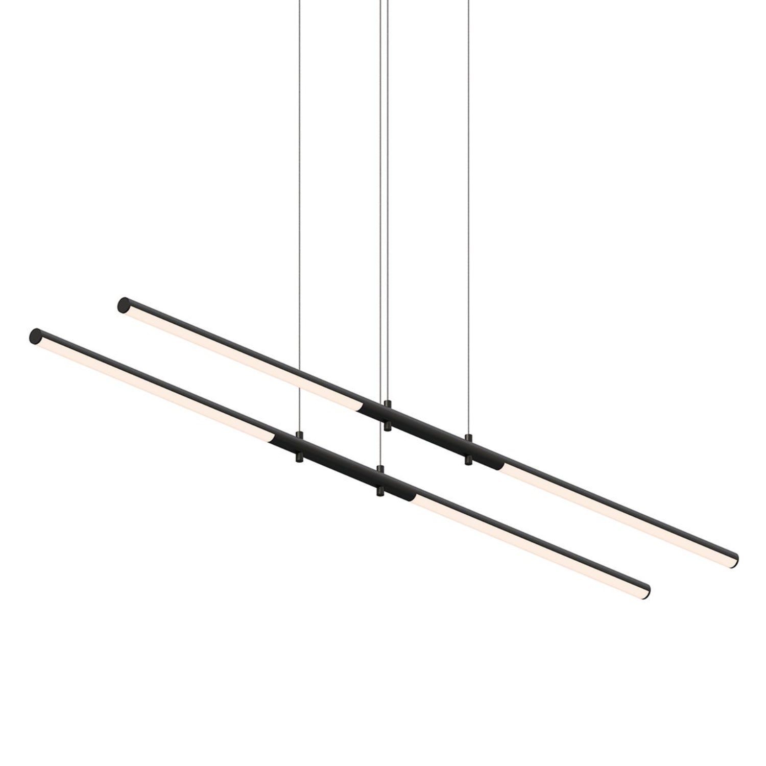 Sonneman Tik-Tak Satin Black 2801.25 Pendant