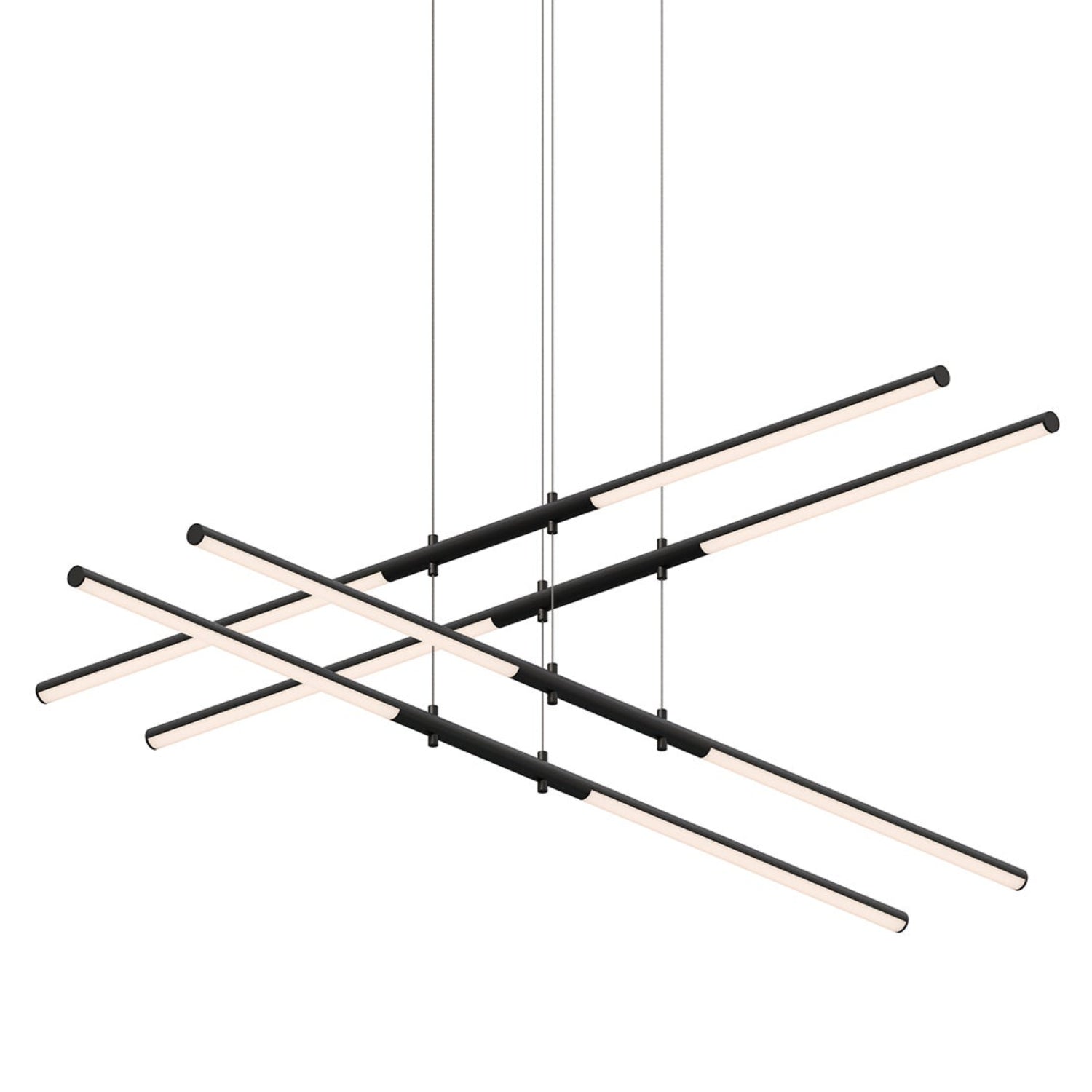 Sonneman Tik-Tak Satin Black 2802.25 Pendant