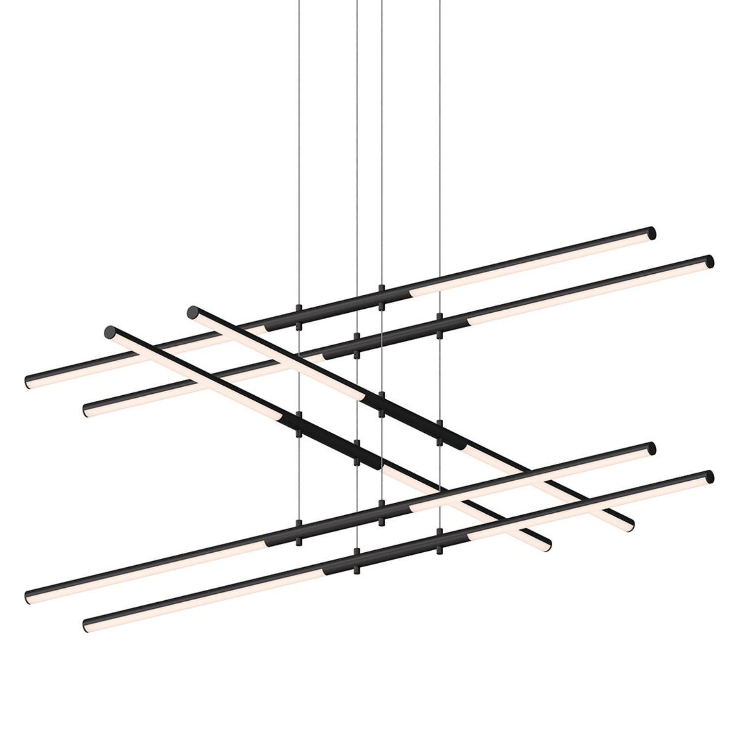 Sonneman Tik-Tak Satin Black 2803.25 Pendant