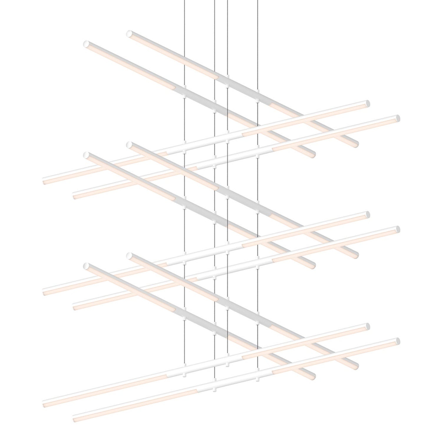 Sonneman Tik-Tak Satin White 2806.03 Pendant
