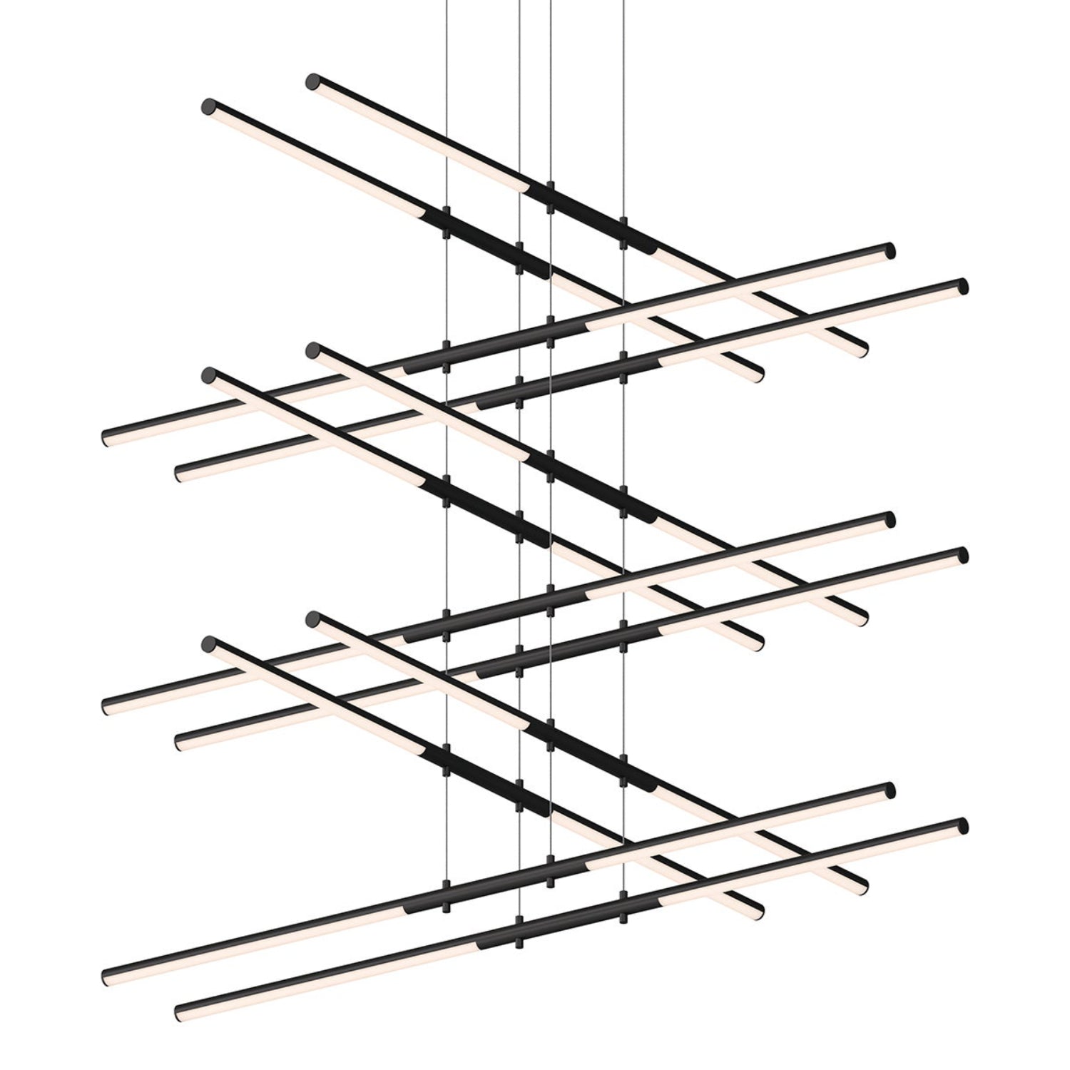 Sonneman Tik-Tak Satin Black 2806.25 Pendant