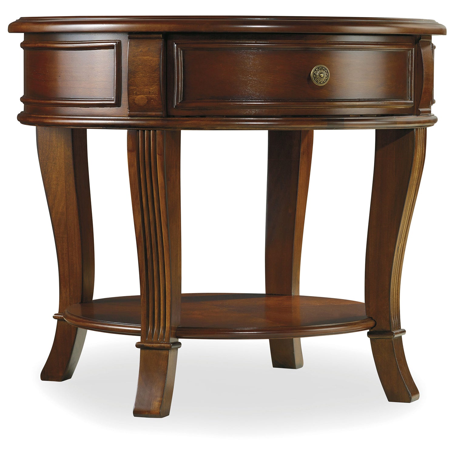 Hooker Furniture Brookhaven Round Lamp Table Set of 2