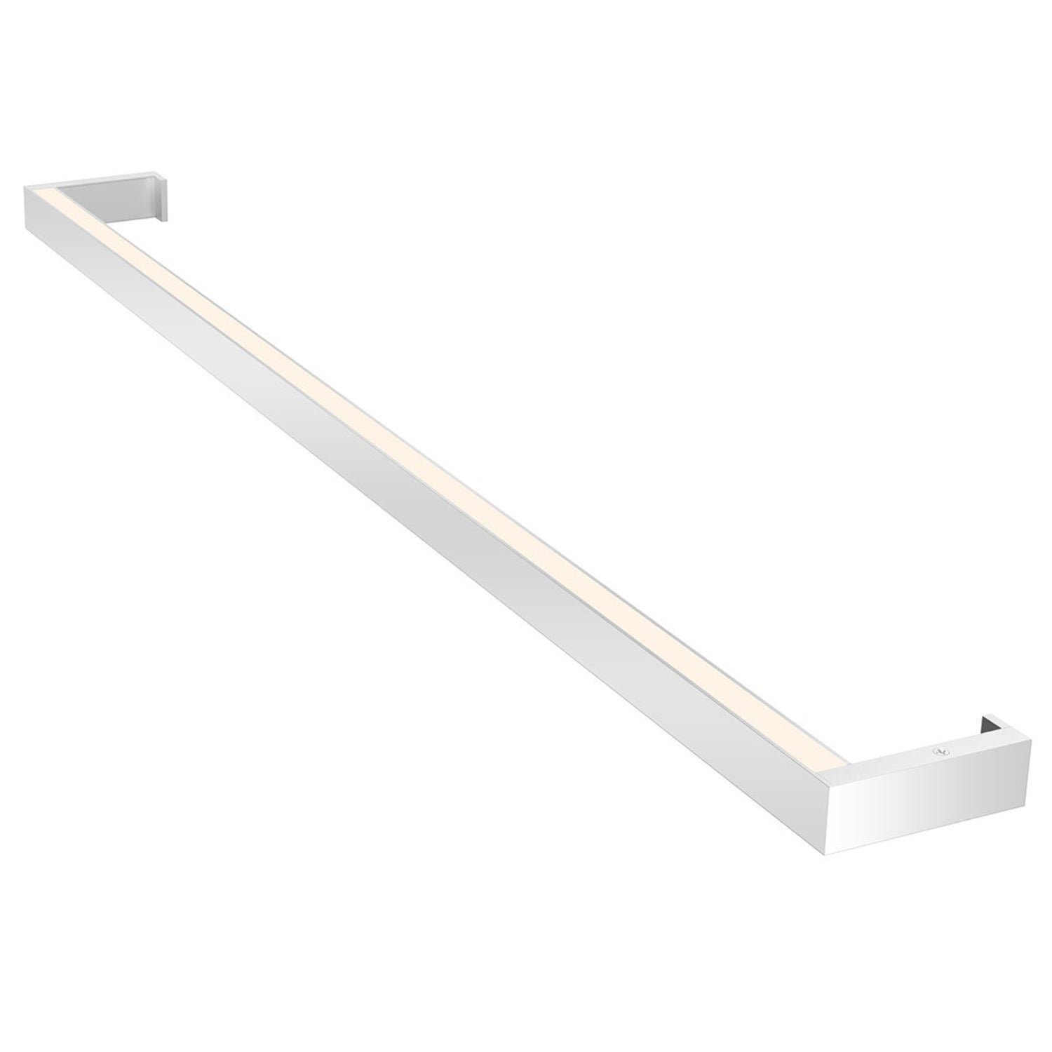 Sonneman Thin-Line Bright Satin Aluminum 2810.16-3 Wall Sconce