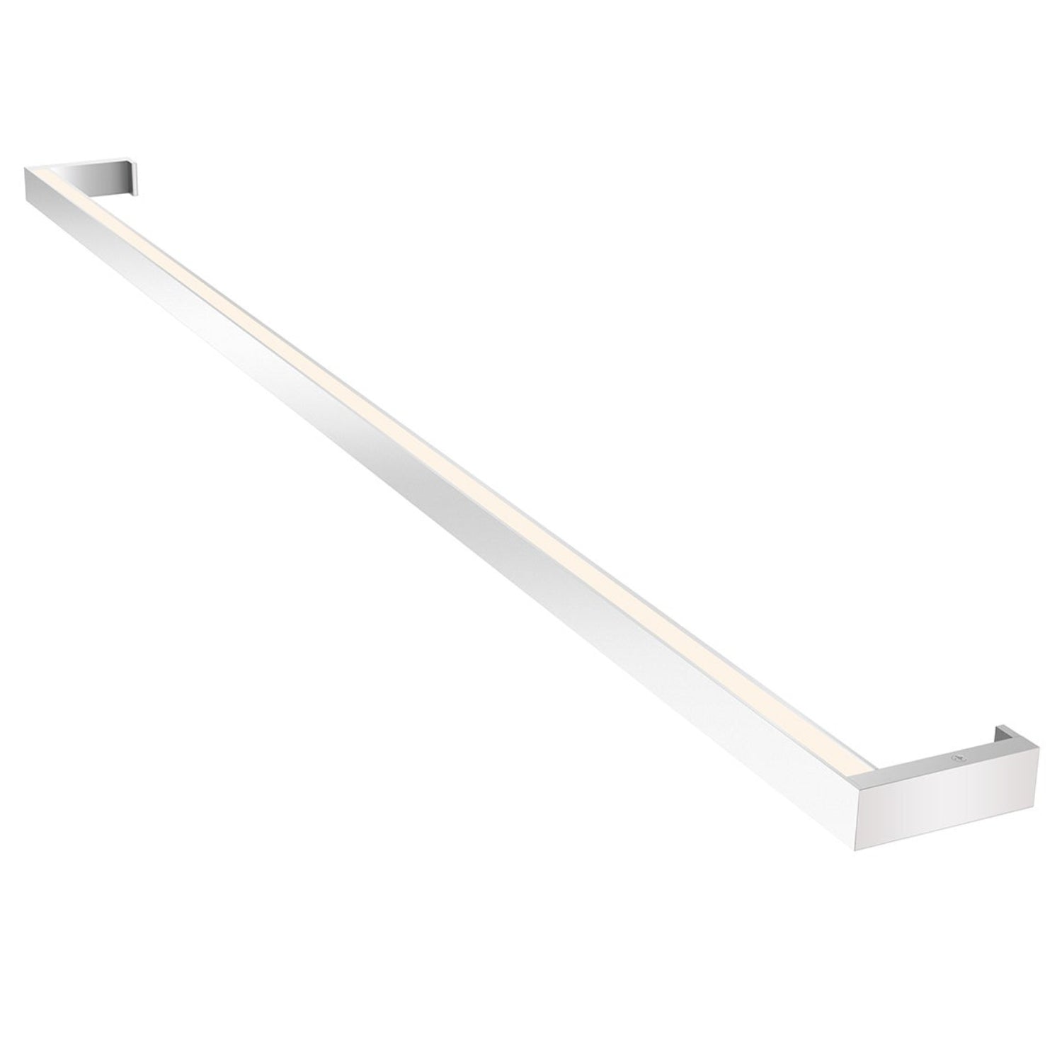 Sonneman Thin-Line Bright Satin Aluminum 2810.16-4 Wall Sconce