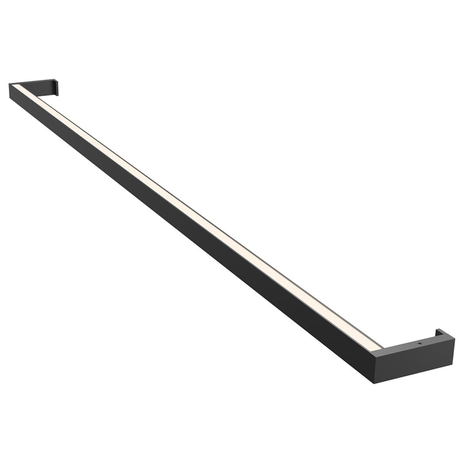 Sonneman Thin-Line Satin Black 2810.25-4-27 Wall Sconce