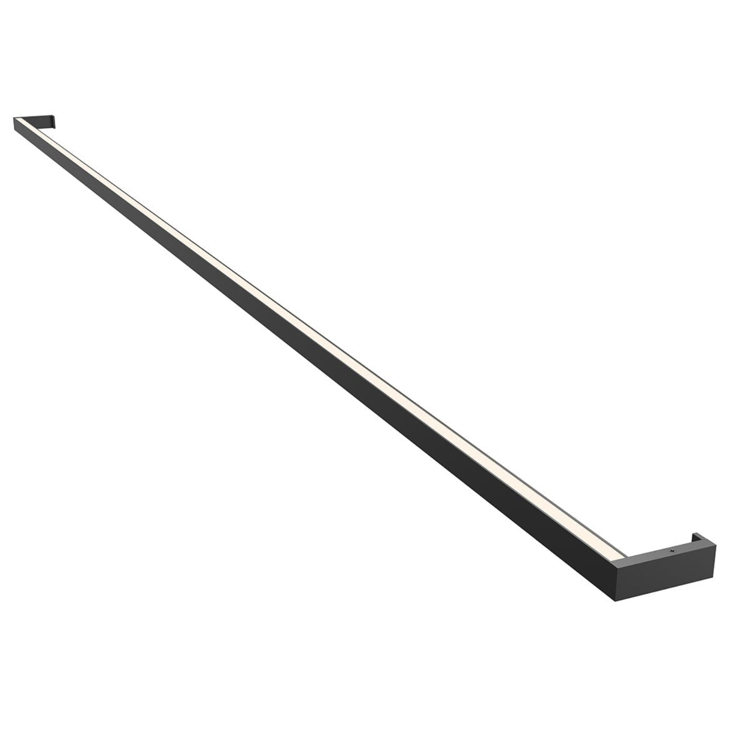 Sonneman Thin-Line Satin Black 2810.25-8 Wall Sconce
