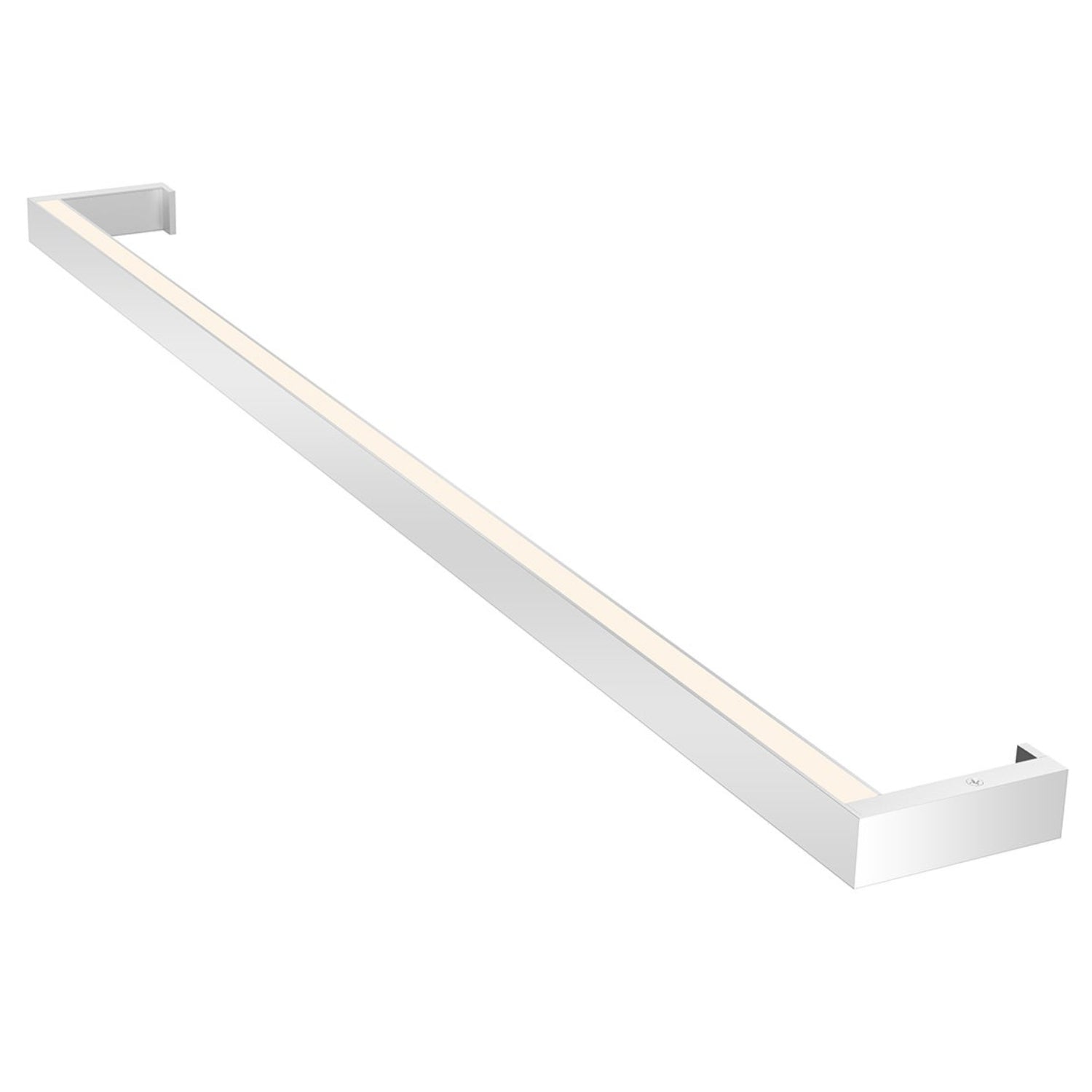 Sonneman Thin-Line Bright Satin Aluminum 2812.16-3 Wall Sconce