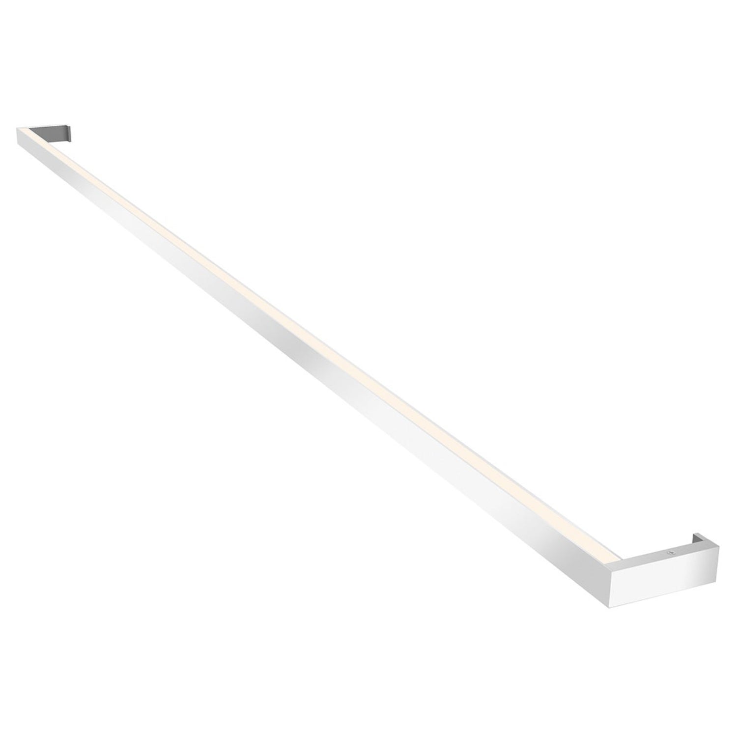 Sonneman Thin-Line Bright Satin Aluminum 2812.16-6 Wall Sconce