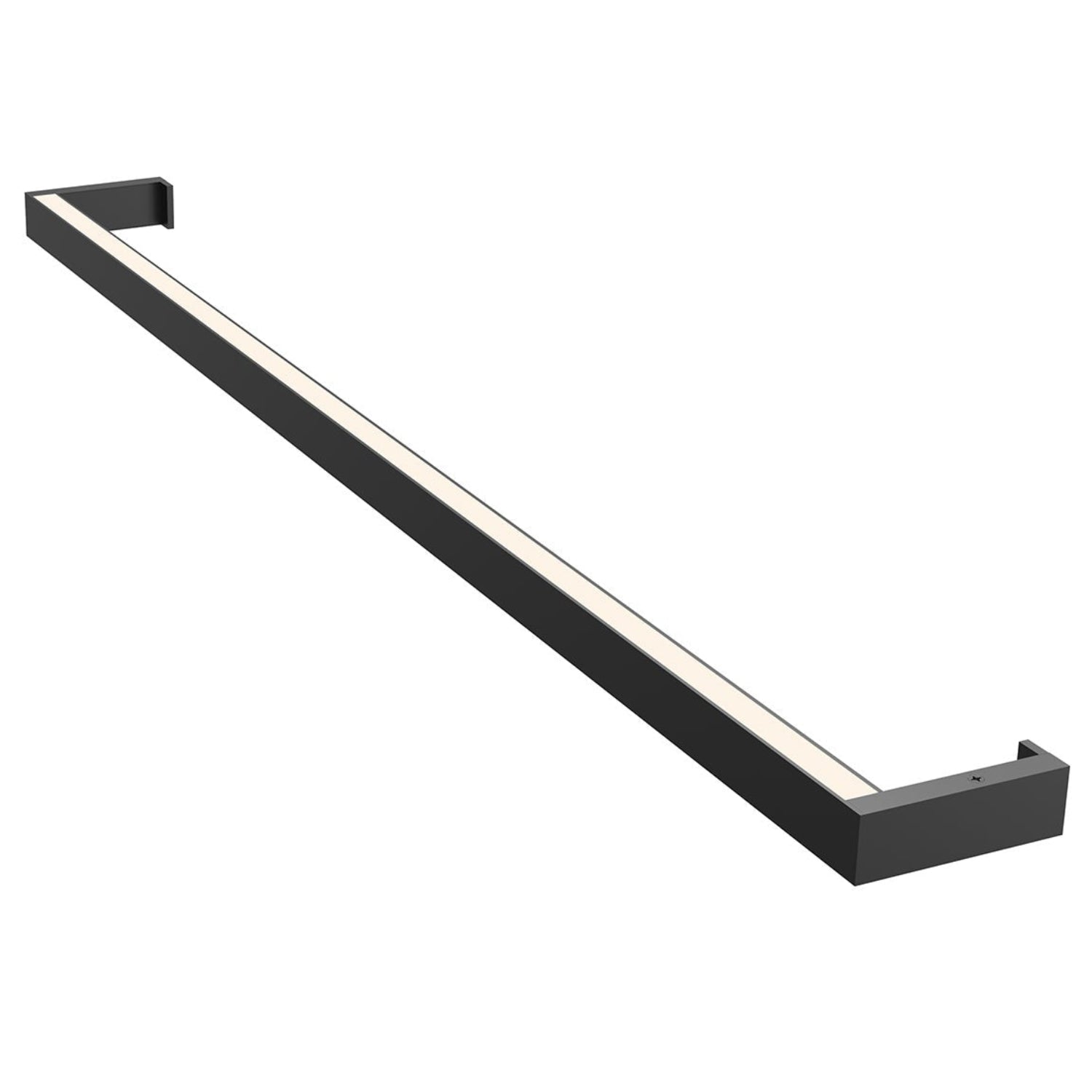 Sonneman Thin-Line Satin Black 2812.25-3 Wall Sconce