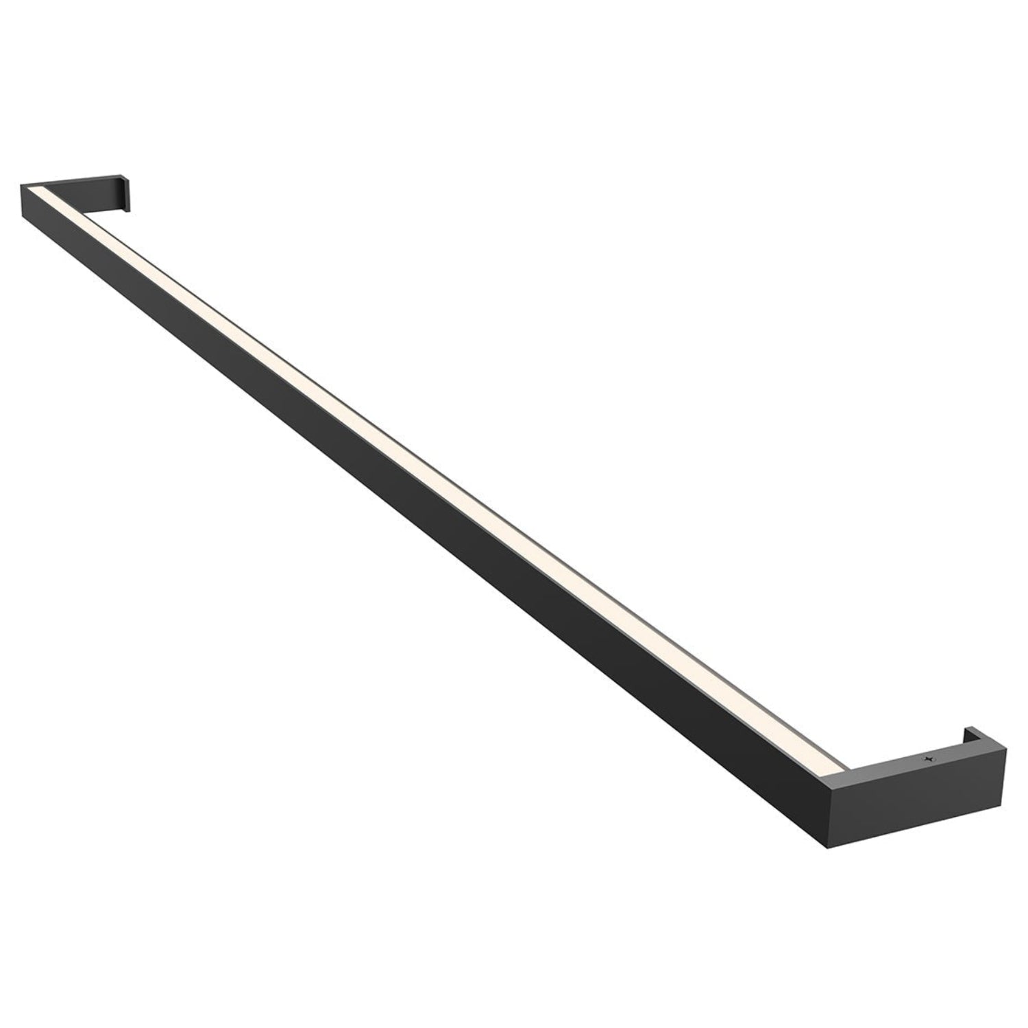 Sonneman Thin-Line Satin Black 2812.25-4-35 Wall Sconce