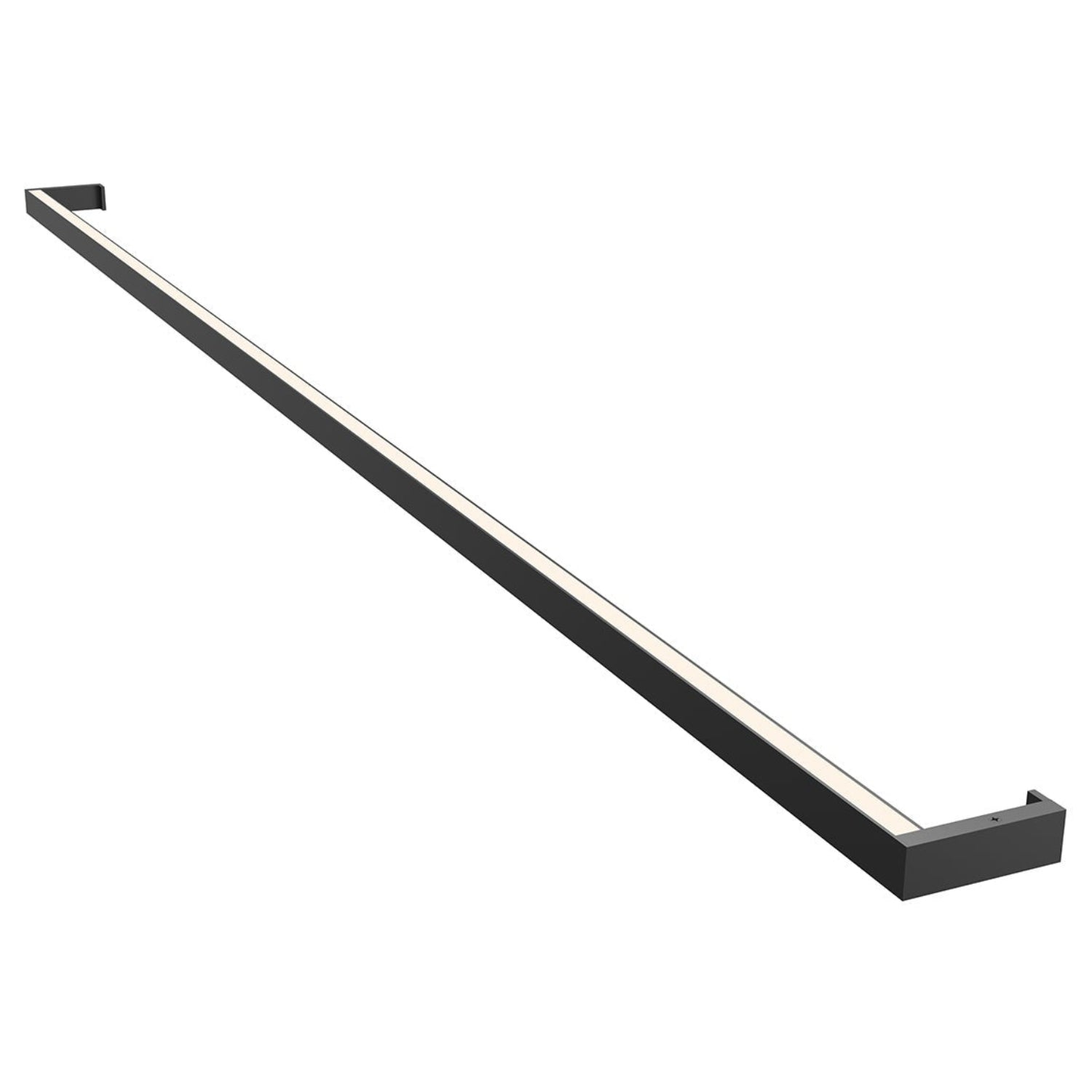 Sonneman Thin-Line Satin Black 2812.25-6 Wall Sconce