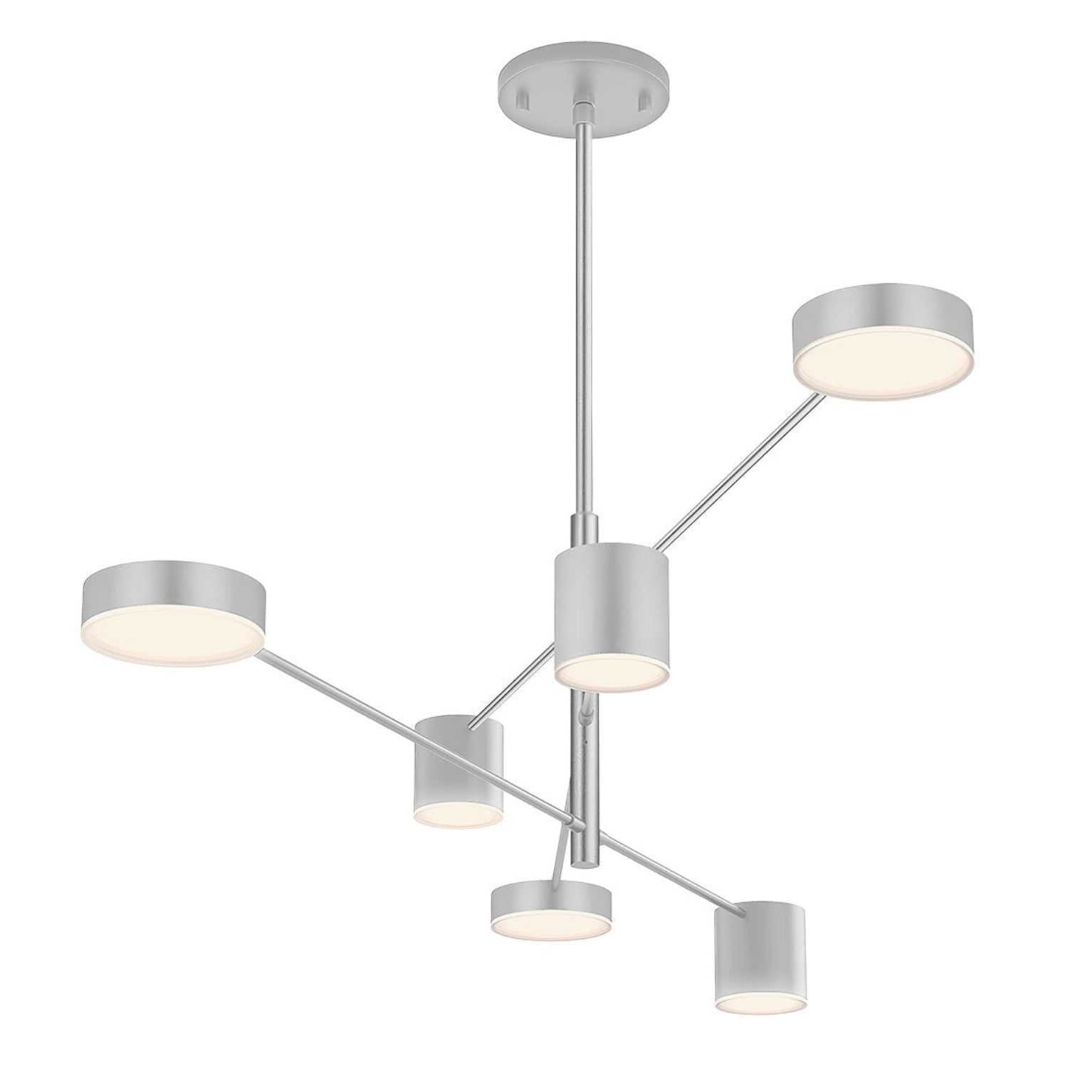 Sonneman Counterpoint Bright Satin Aluminum 2883.16 Pendant