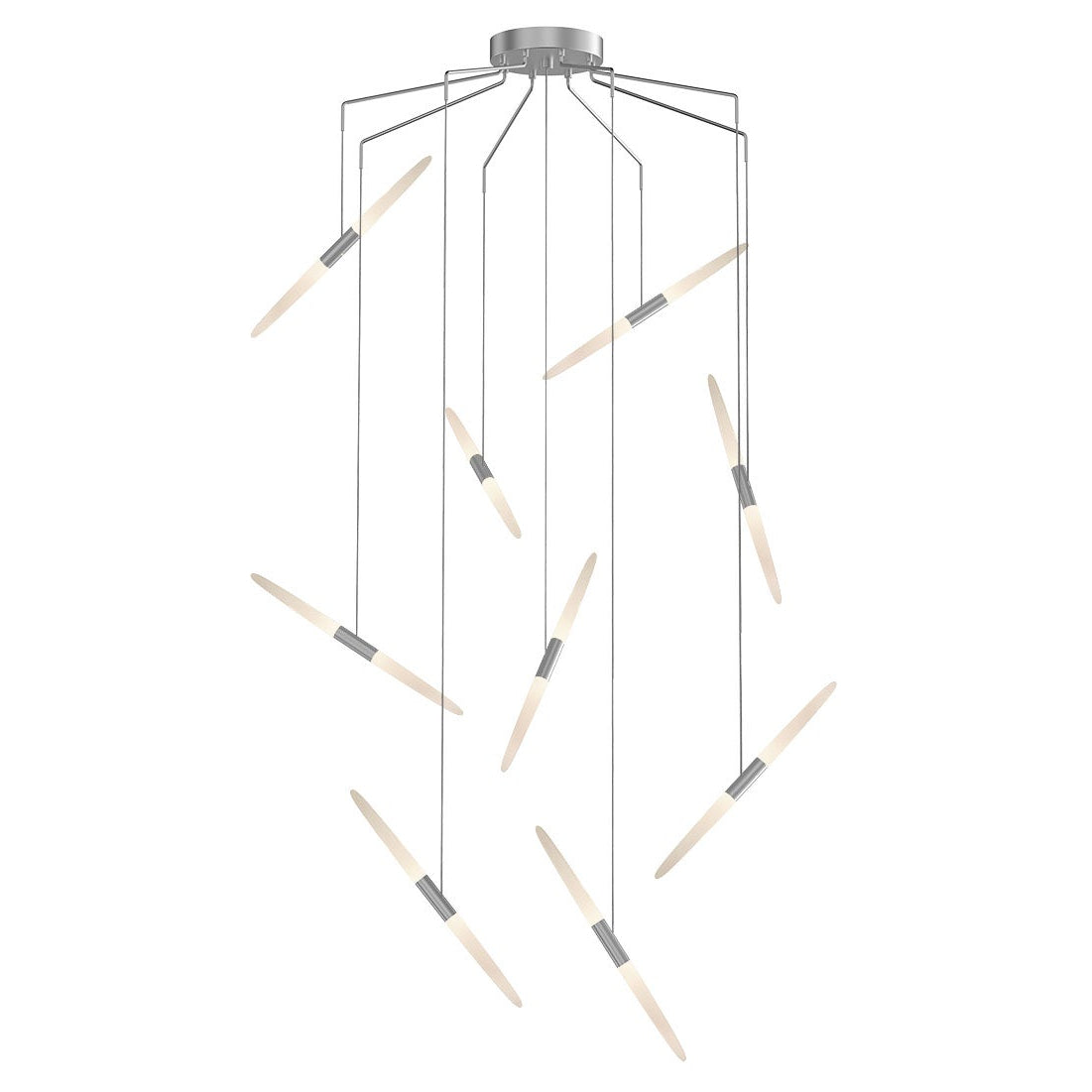 Sonneman Ballet Bright Satin Aluminum 2894.16 Pendant