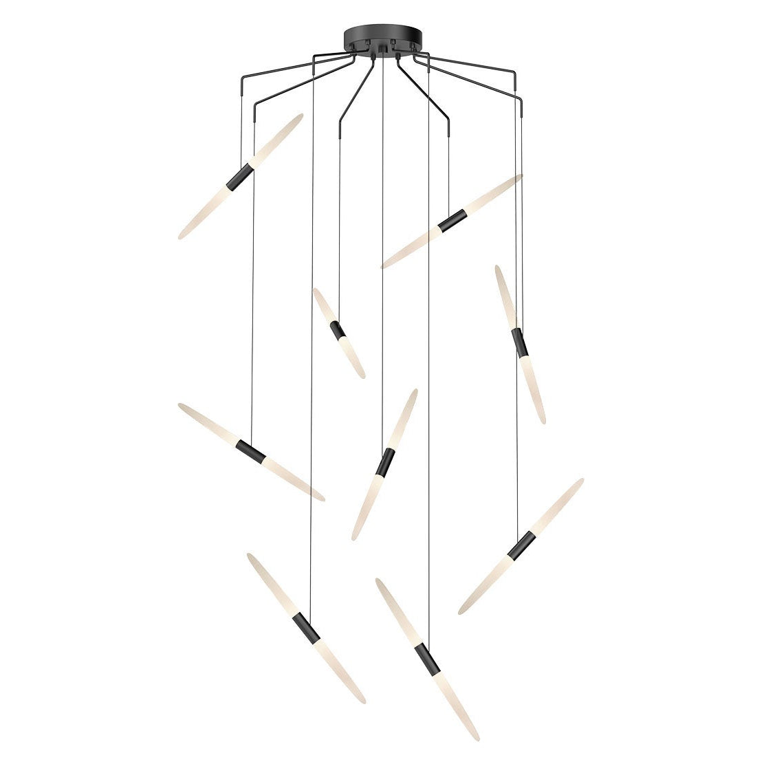 Sonneman Ballet Satin Black 2894.25 Pendant