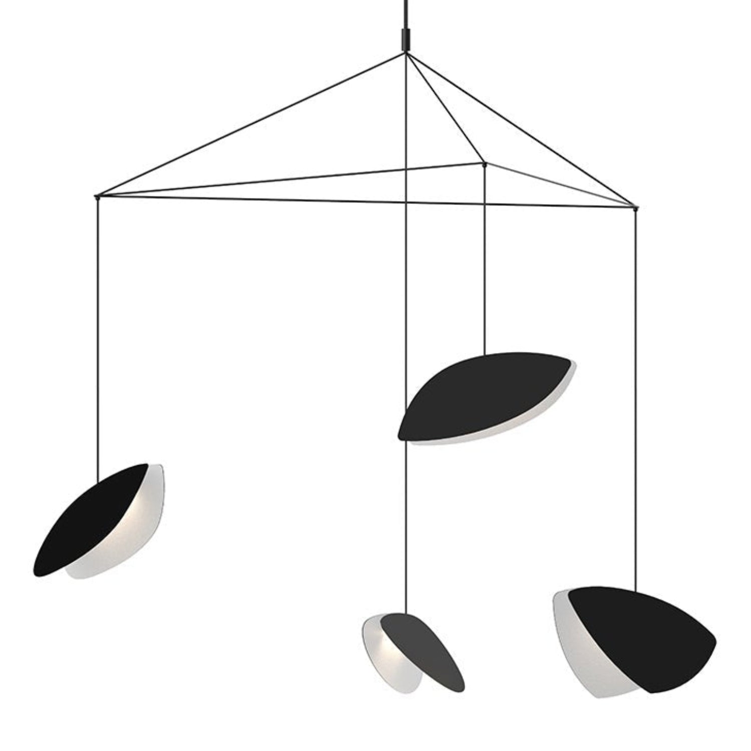 Sonneman Papillons Satin Black 2904.25K Pendant