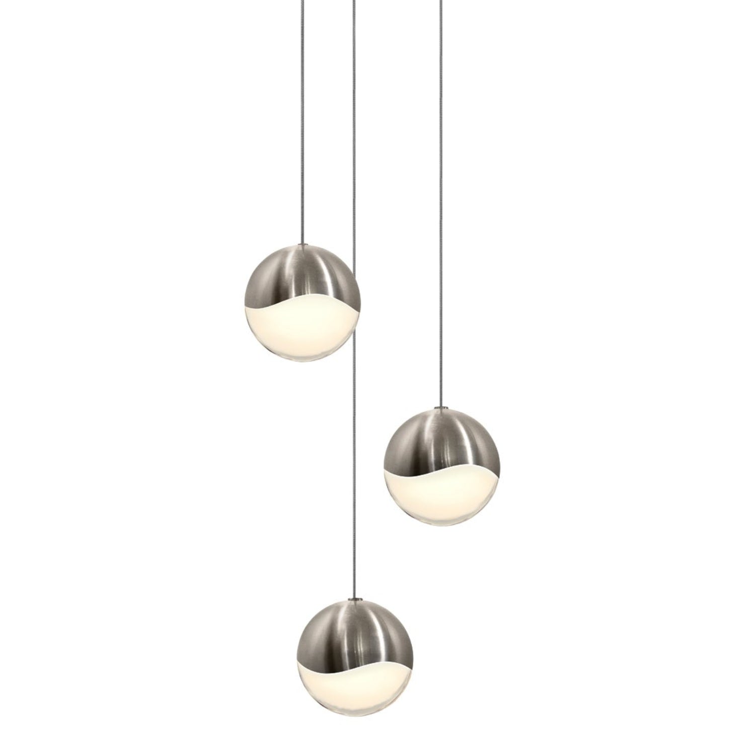Sonneman Grapes Satin Nickel 2914.13-LRG Pendant