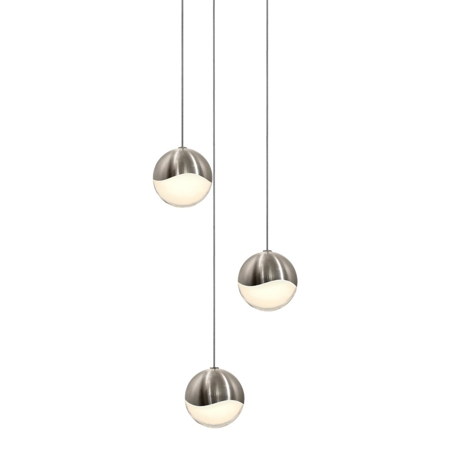 Sonneman Grapes Satin Nickel 2914.13-MED Pendant