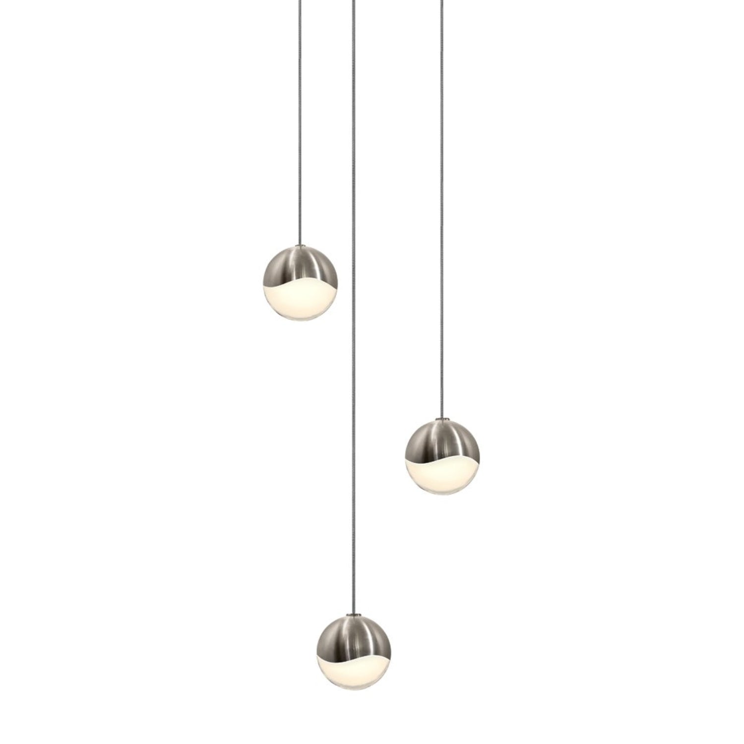 Sonneman Grapes Satin Nickel 2914.13-SML Pendant