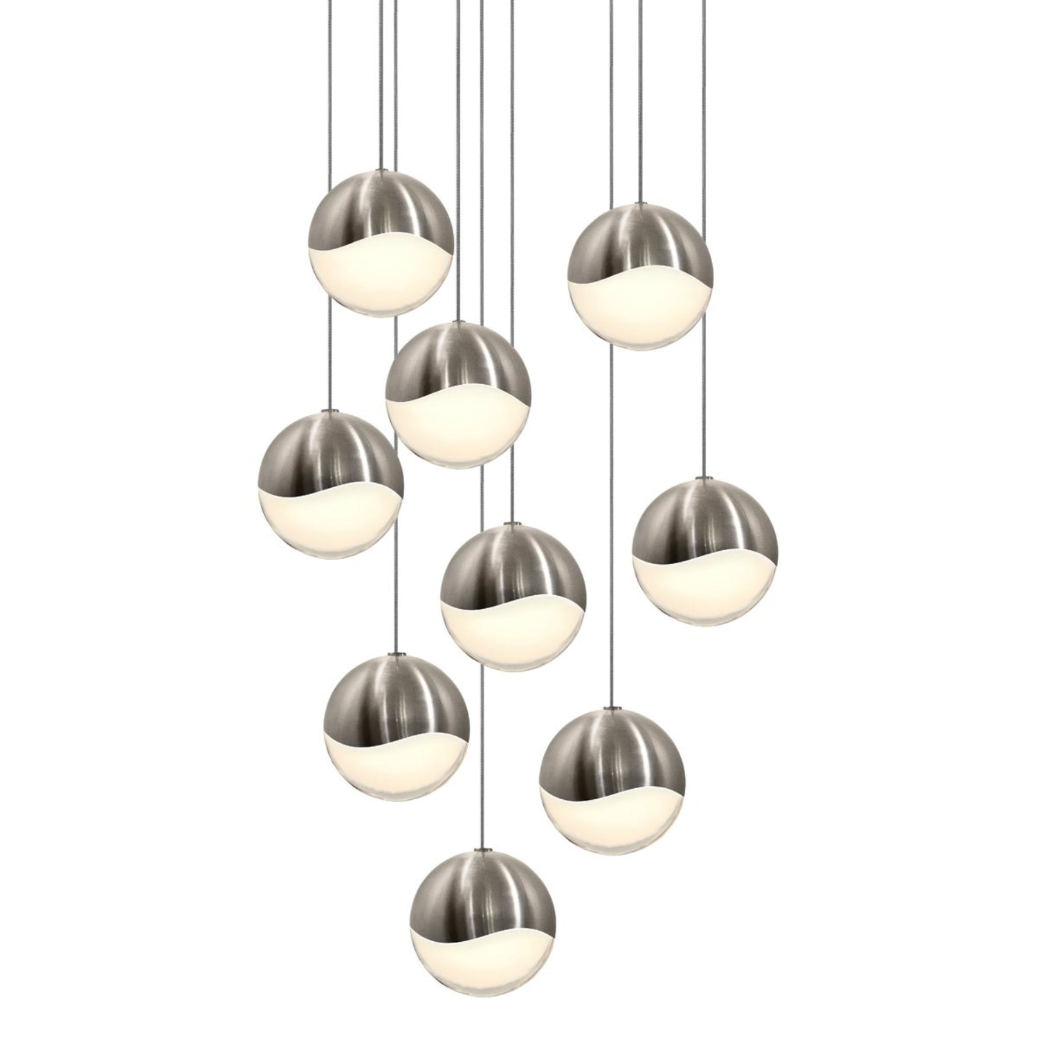 Sonneman Grapes Satin Nickel 2916.13-LRG Pendant