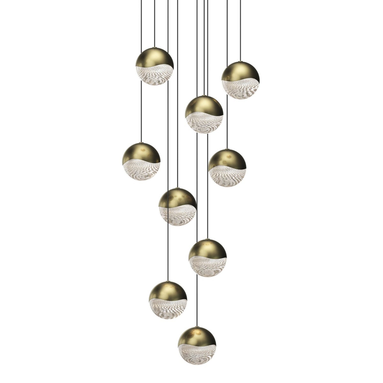 Sonneman Grapes Brass 2916.14-LRG Pendant