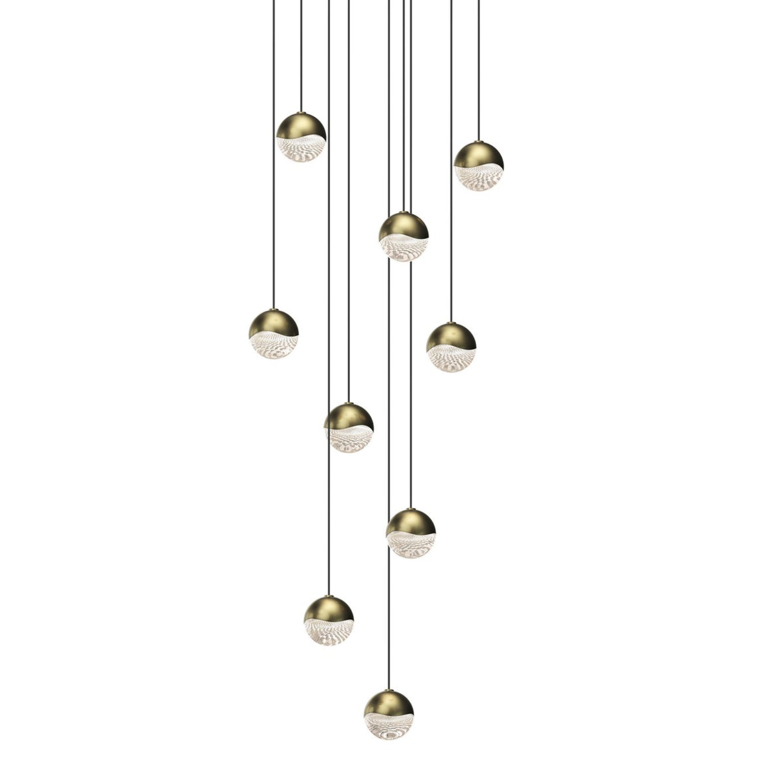Sonneman Grapes Brass 2916.14-SML Pendant